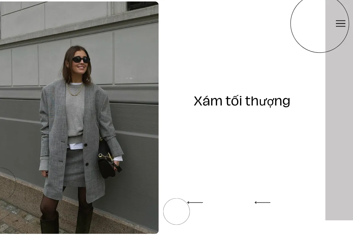Xám tối thượng.