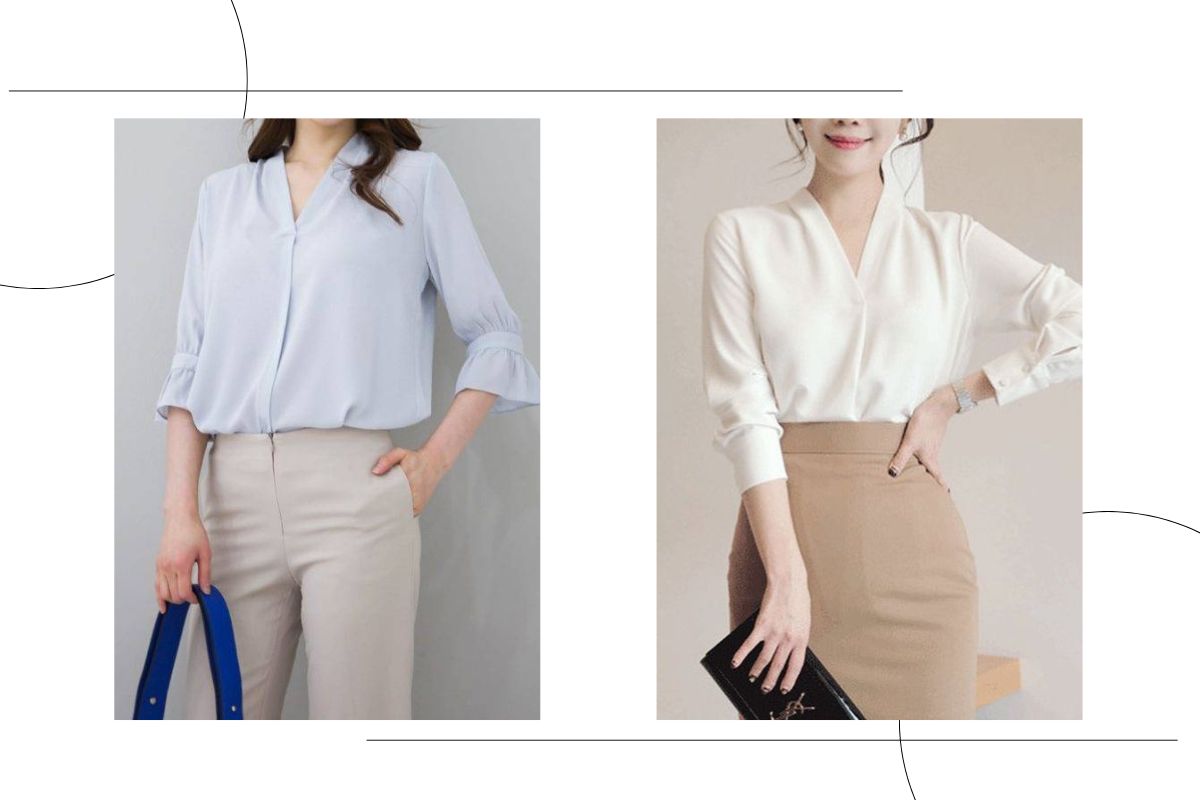 top những mẫu áo kiểu công sở thịnh hành nhất