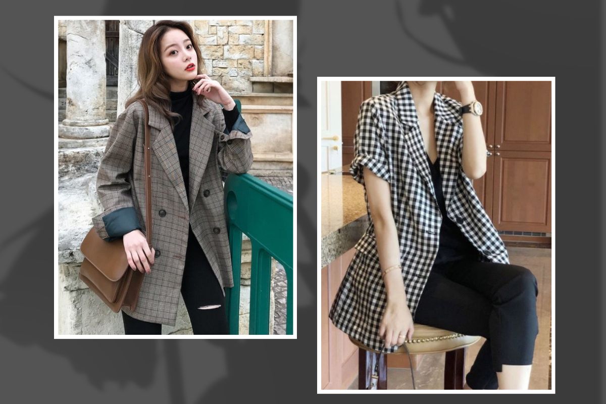 Áo vest nữ kẻ sọc
