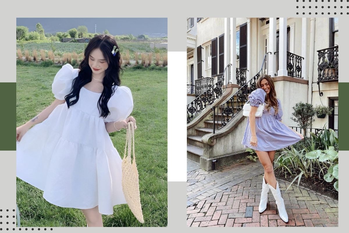 Đầm babydoll dành cho các nàng mũm mĩm