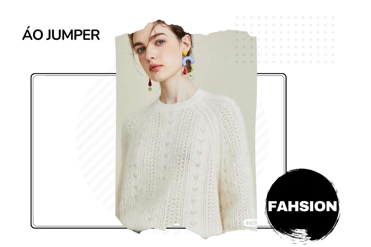 áo jumper phù hợp với nhiều dáng người và có thể kết hợp được với nhiều loại trang phục khác nha