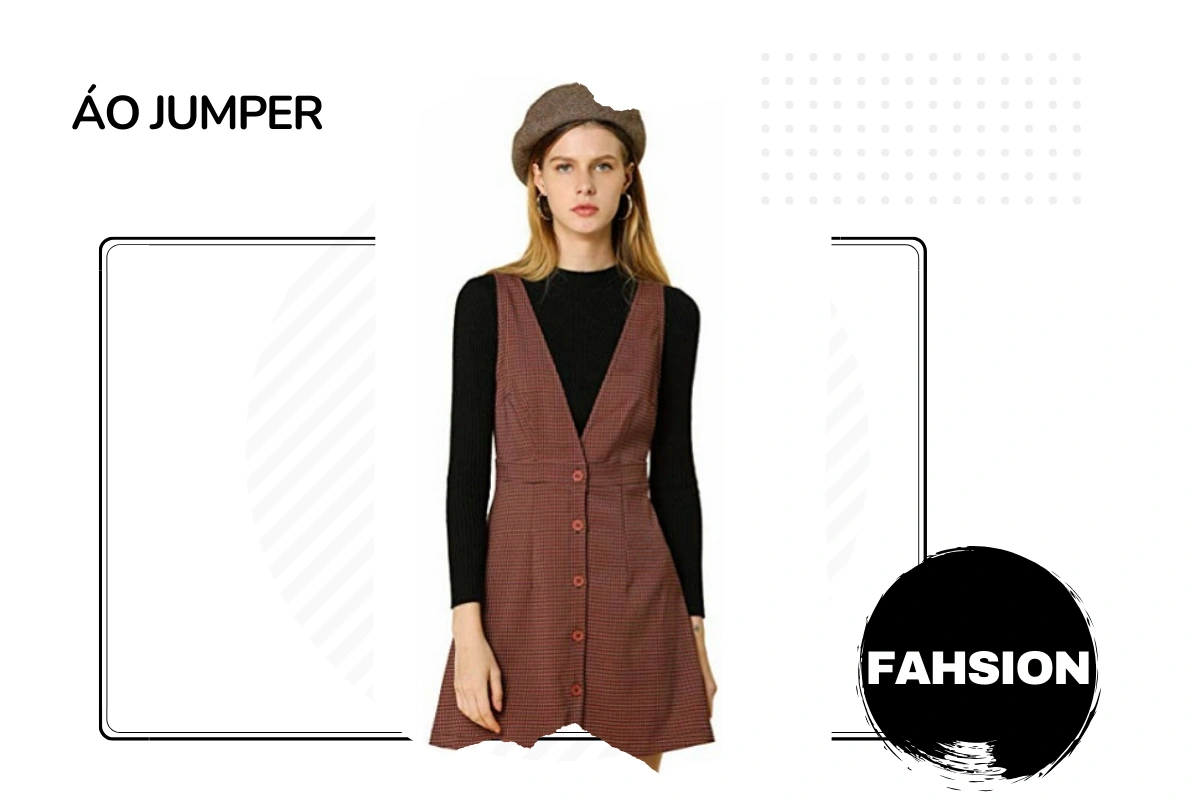 kiểu jumper này tạo nên vẻ đẹp cá tính và sành điệu
