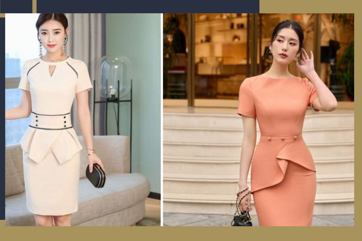 Phối đồ cực gọn tự tin cùng áo peplum