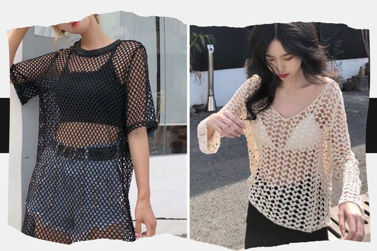 Trẻ trung cùng áo lưới