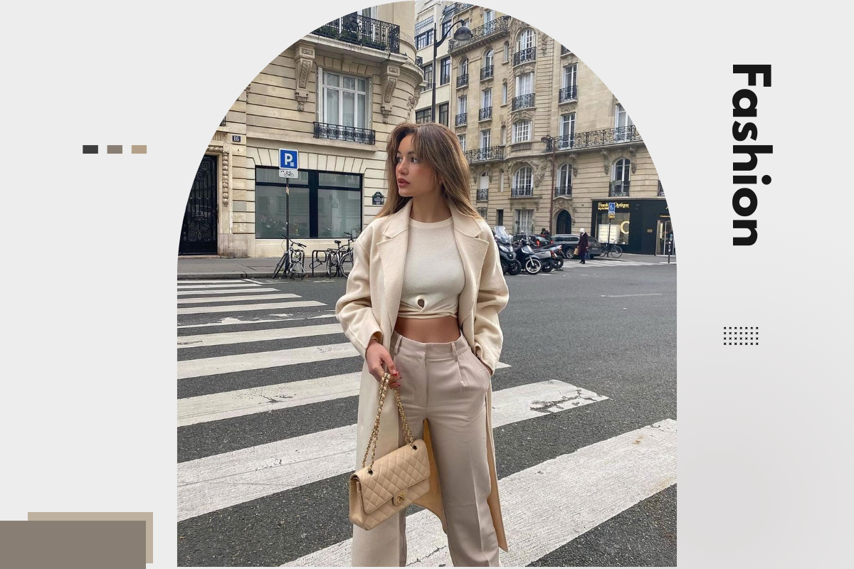 Áo blazer nắp túi đính nơ