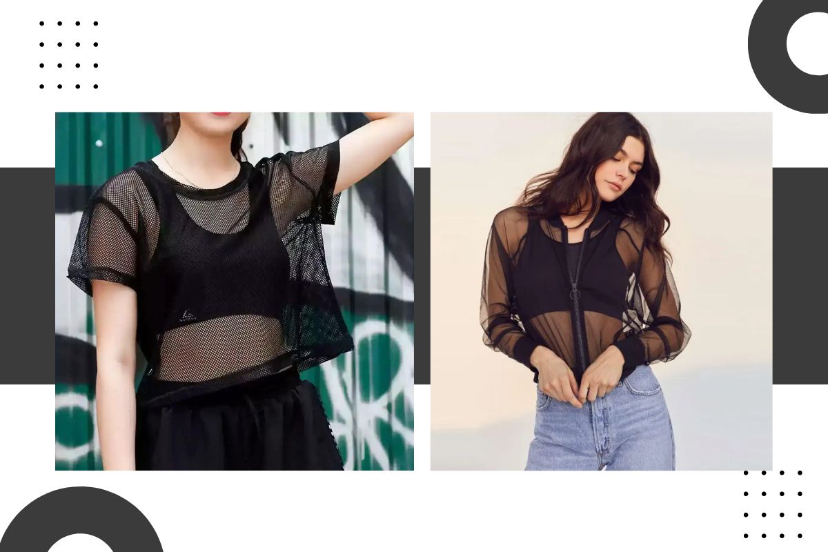 thời trang xuyên thấu nên kết hợp item nào