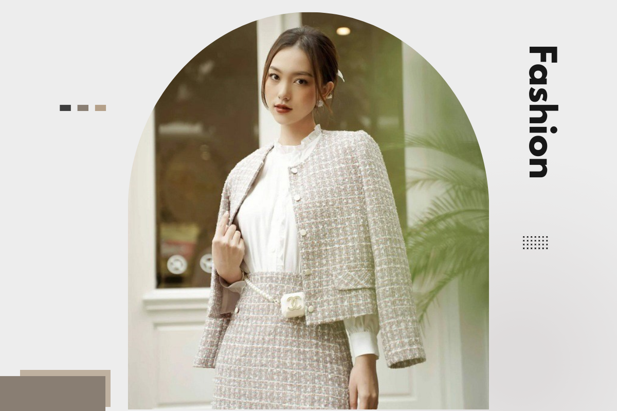 Tweed dạ hội xinh xắn