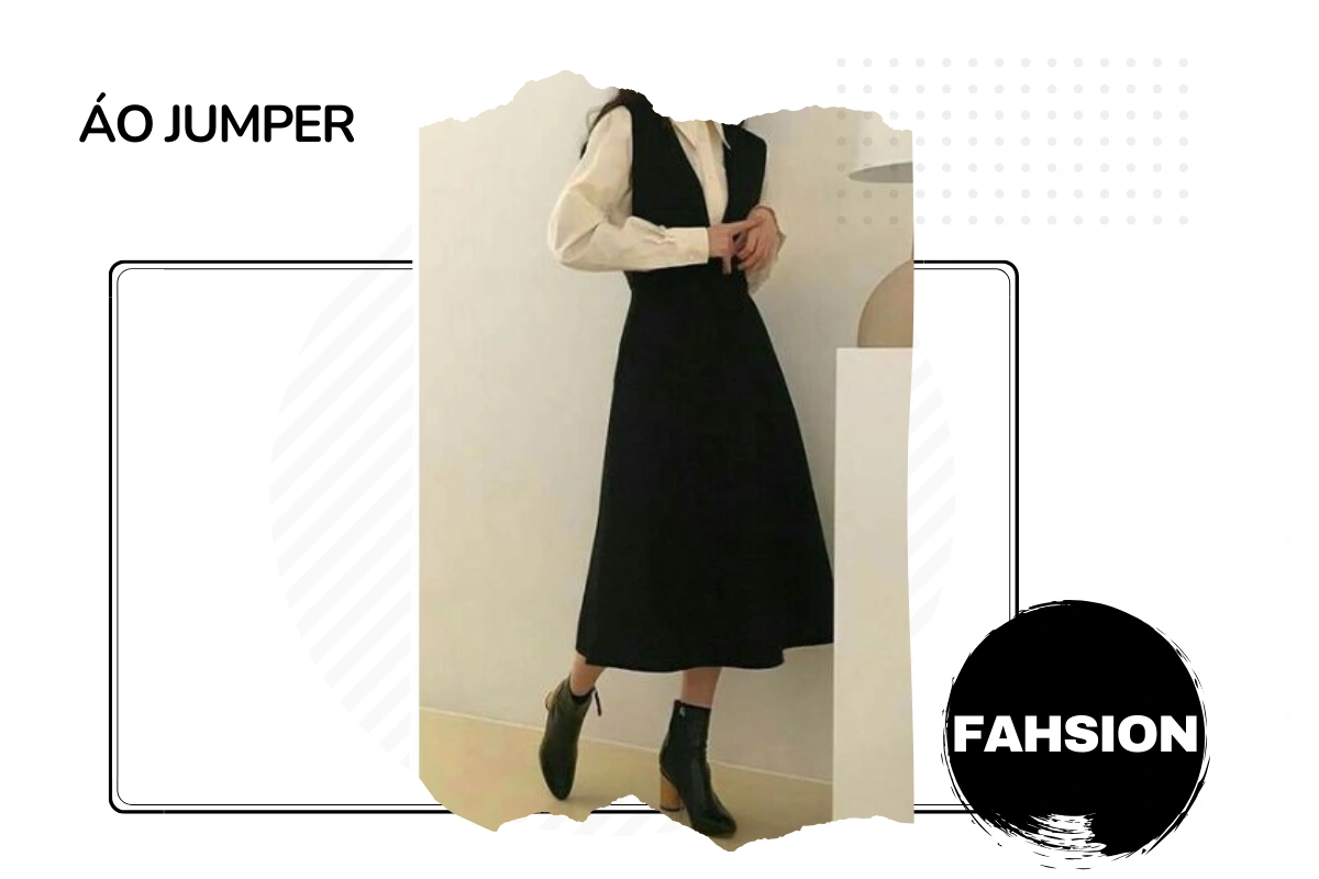 chiếc jumper này không chỉ tạo nên vẻ đẹp thanh lịch mà còn giúp che đi những khuyết điểm của cơ thể