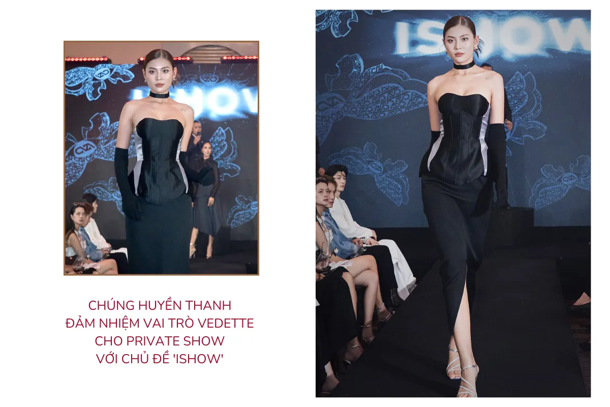 Chúng Huyền Thanh đảm nhiệm vai trò vedette cho private show với chủ đề 'IShow' diễn ra tại Bảo tàng TP HCM.