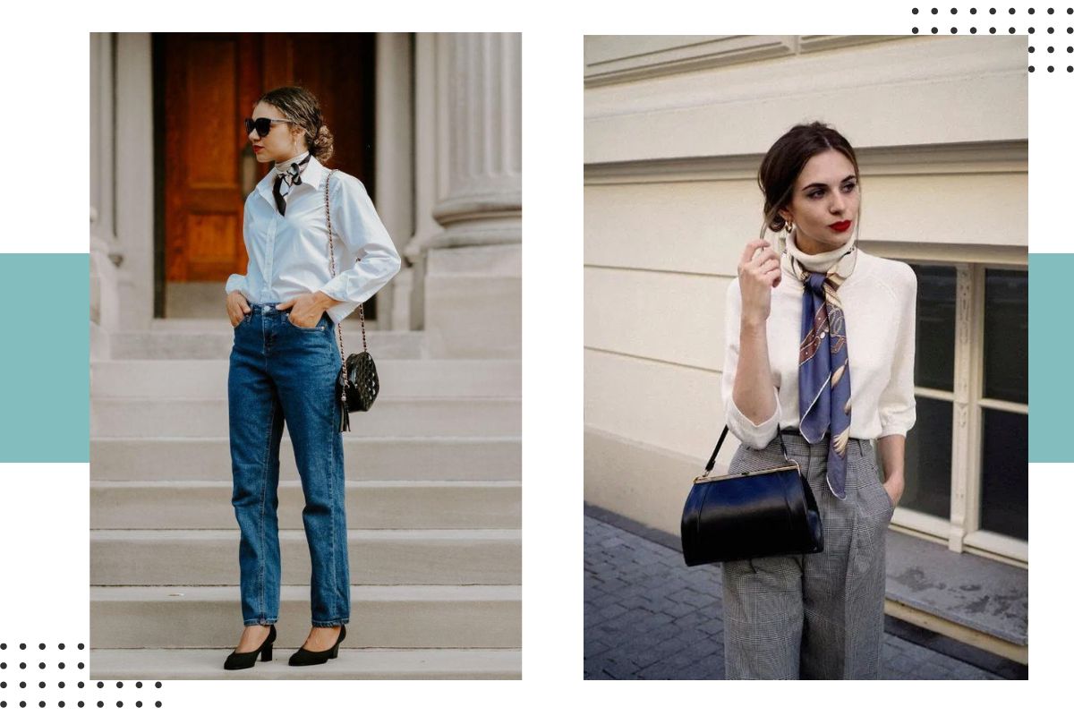 phụ kiện đặc trưng của phong cách Parisian Chic