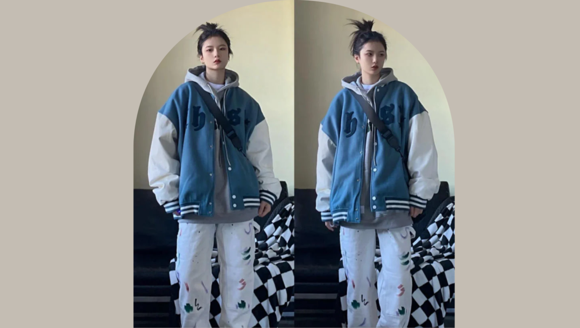 Phong cách hoodie phối cùng quần ống rộng