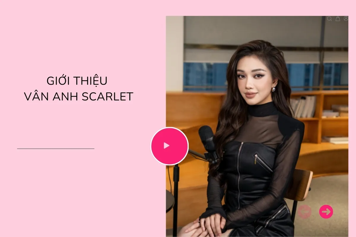 Giới thiệu sự nghiệp thời trang Vân Anh Scarlet