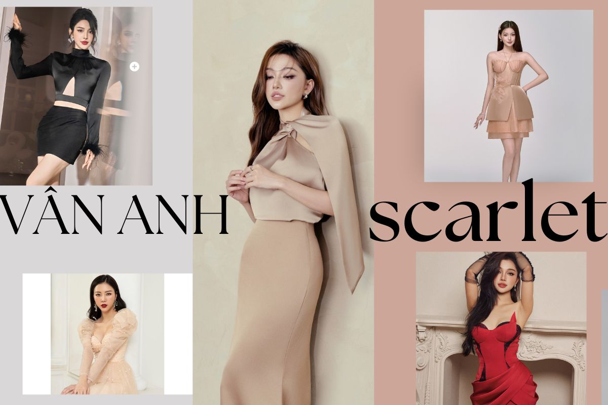thương hiệu Vân Anh Scarlet với các sản phẩm đa dạng