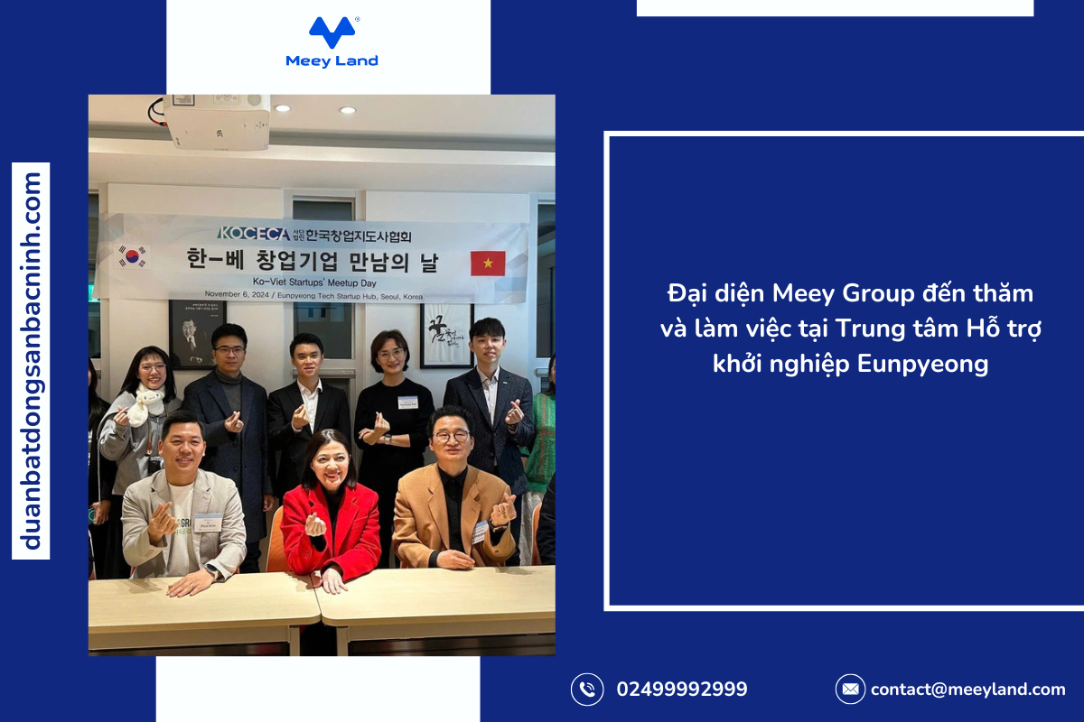 Meey Group mở rộng hợp tác chiến lược với hai tập đoàn công nghệ và bất động sản Hàn Quốc