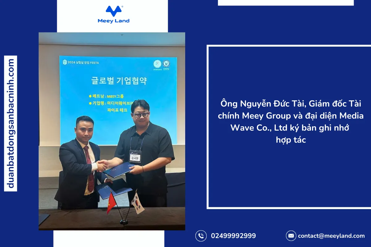 Meey Group ký kết hợp tác chiến lược với 2 tập đoàn công nghệ và bất động sản Hàn Quốc tại diễn đàn khởi nghiệp quốc tế