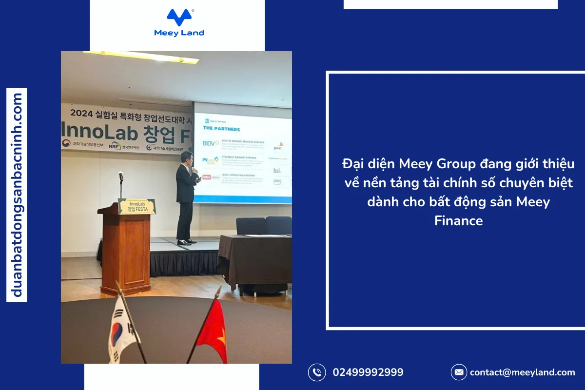 Meey Group ký kết hợp tác chiến lược với 2 tập đoàn công nghệ và bất động sản Hàn Quốc tại diễn đàn khởi nghiệp quốc tế