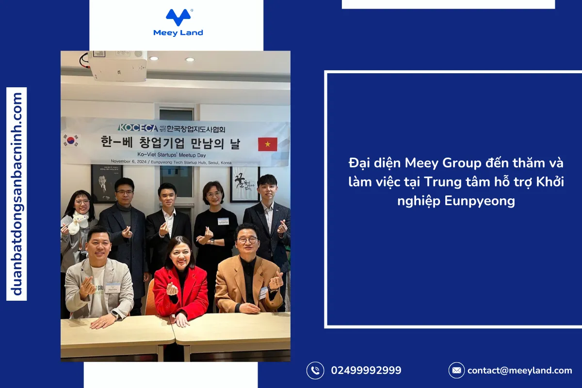 Meey Group ký kết hợp tác chiến lược với 2 tập đoàn công nghệ và bất động sản Hàn Quốc tại diễn đàn khởi nghiệp quốc tế