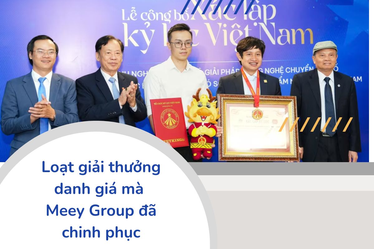 Meey Group lập kỷ lục Việt Nam sau khi nhận loạt giải thưởng