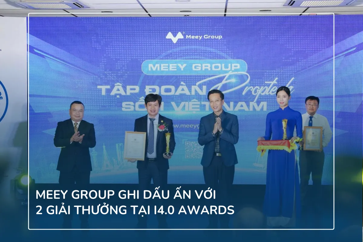 Meey Group ghi dấu ấn với 2 giải thưởng tại I4.0 Awards