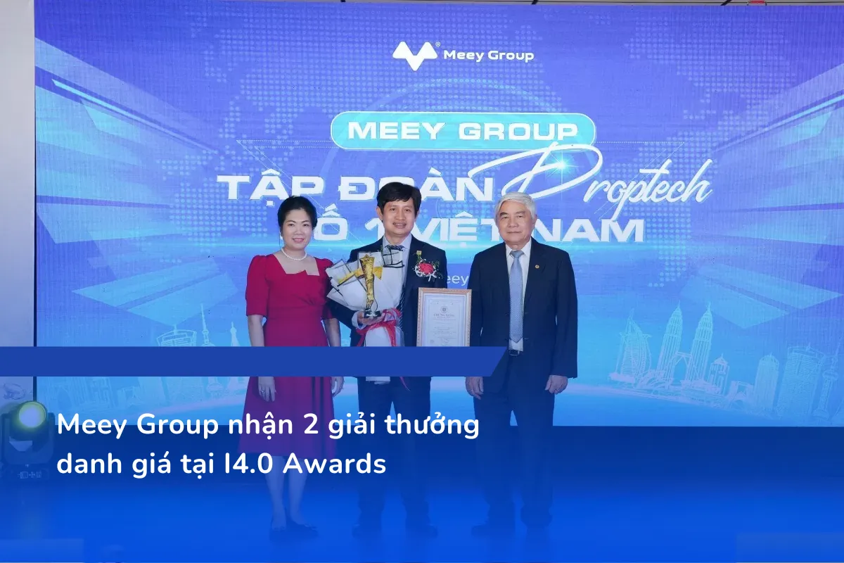 Meey Group nhận 2 giải thưởng danh giá tại I4.0 Awards