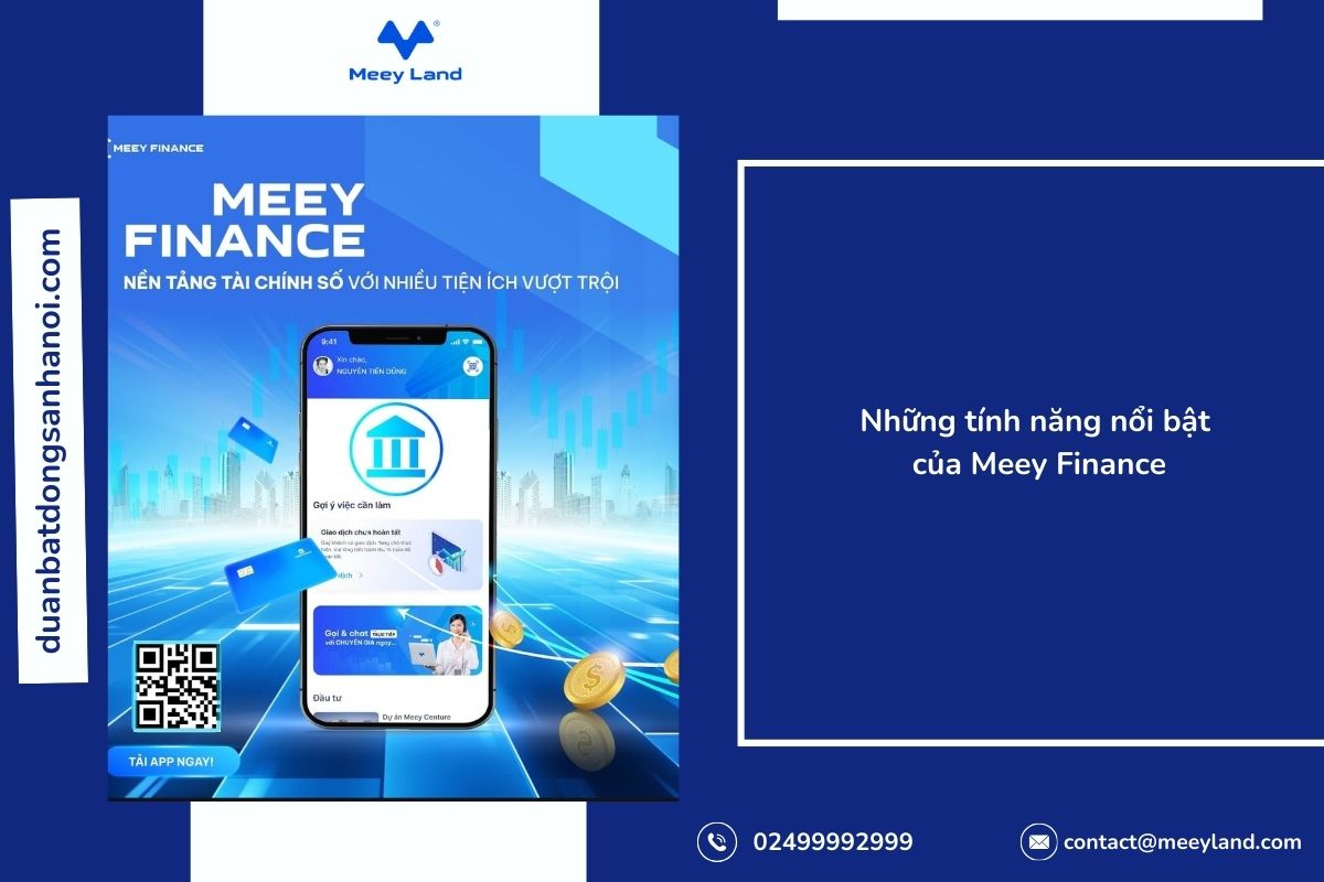 Meey Finance - giải pháp tài chính số toàn diện cho ngành bất động sản