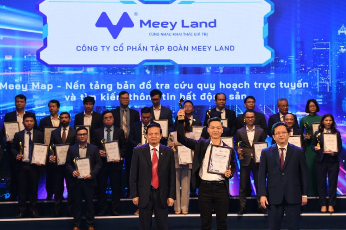Tập đoàn Meey Land thắng lớn tại giải thưởng “Chuyển đổi số Việt Nam”