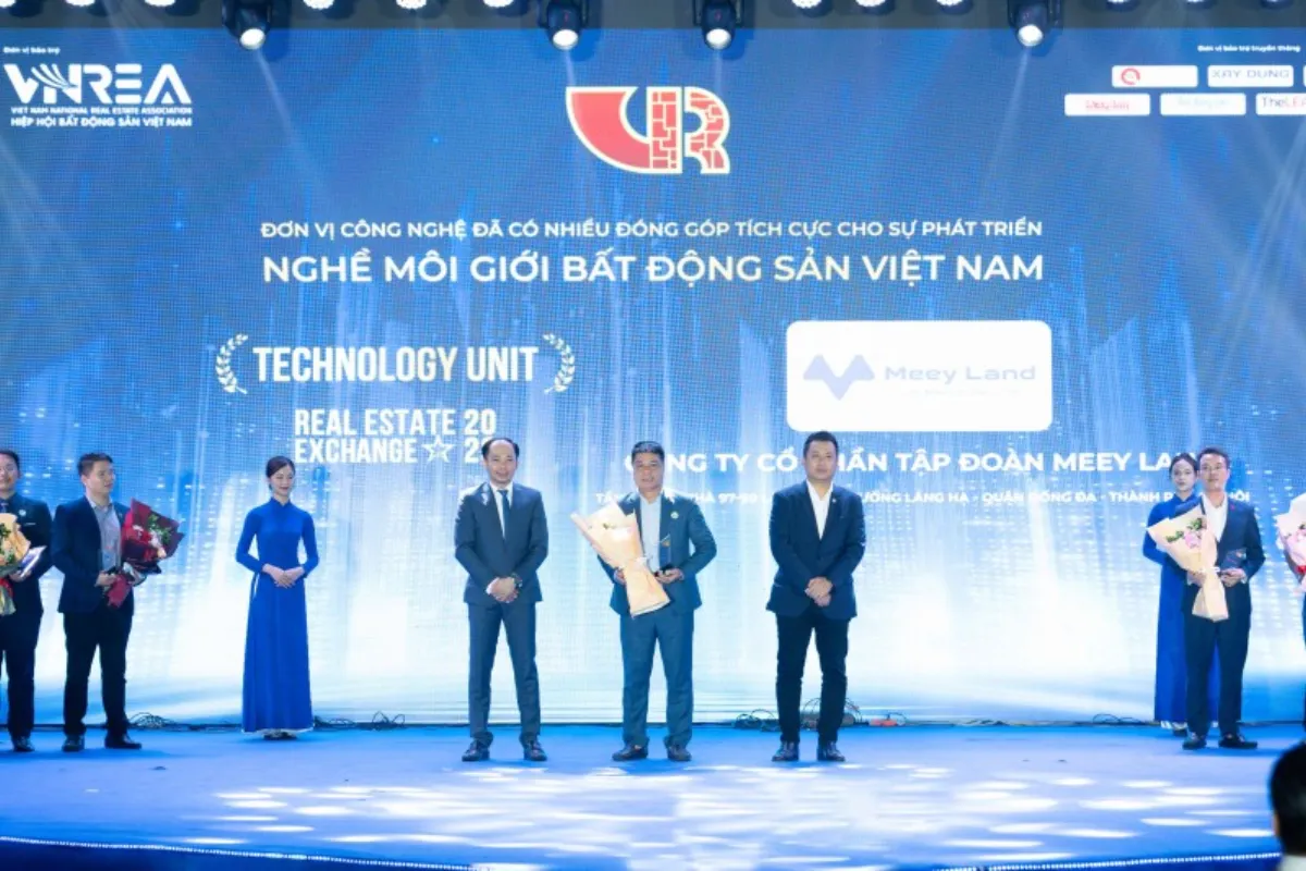 Meey Land được vinh danh nhờ đóng góp tích cực cho lĩnh vực môi giới bất động sản