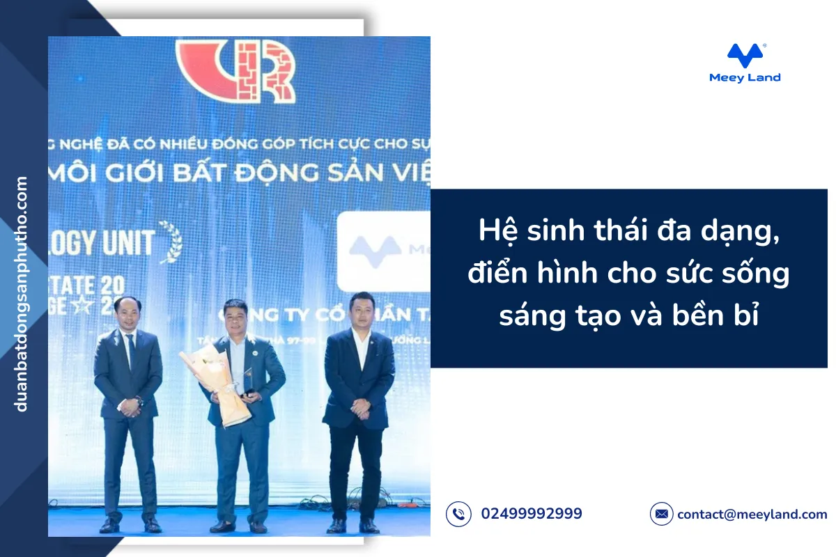 Meey Land được vinh danh vì những đóng góp xuất sắc trong phát triển môi giới bất động sản