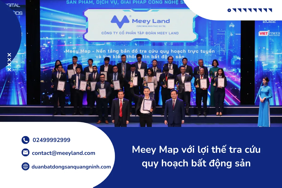 Meey Map: Lợi thế vượt trội trong tra cứu quy hoạch bất động sản