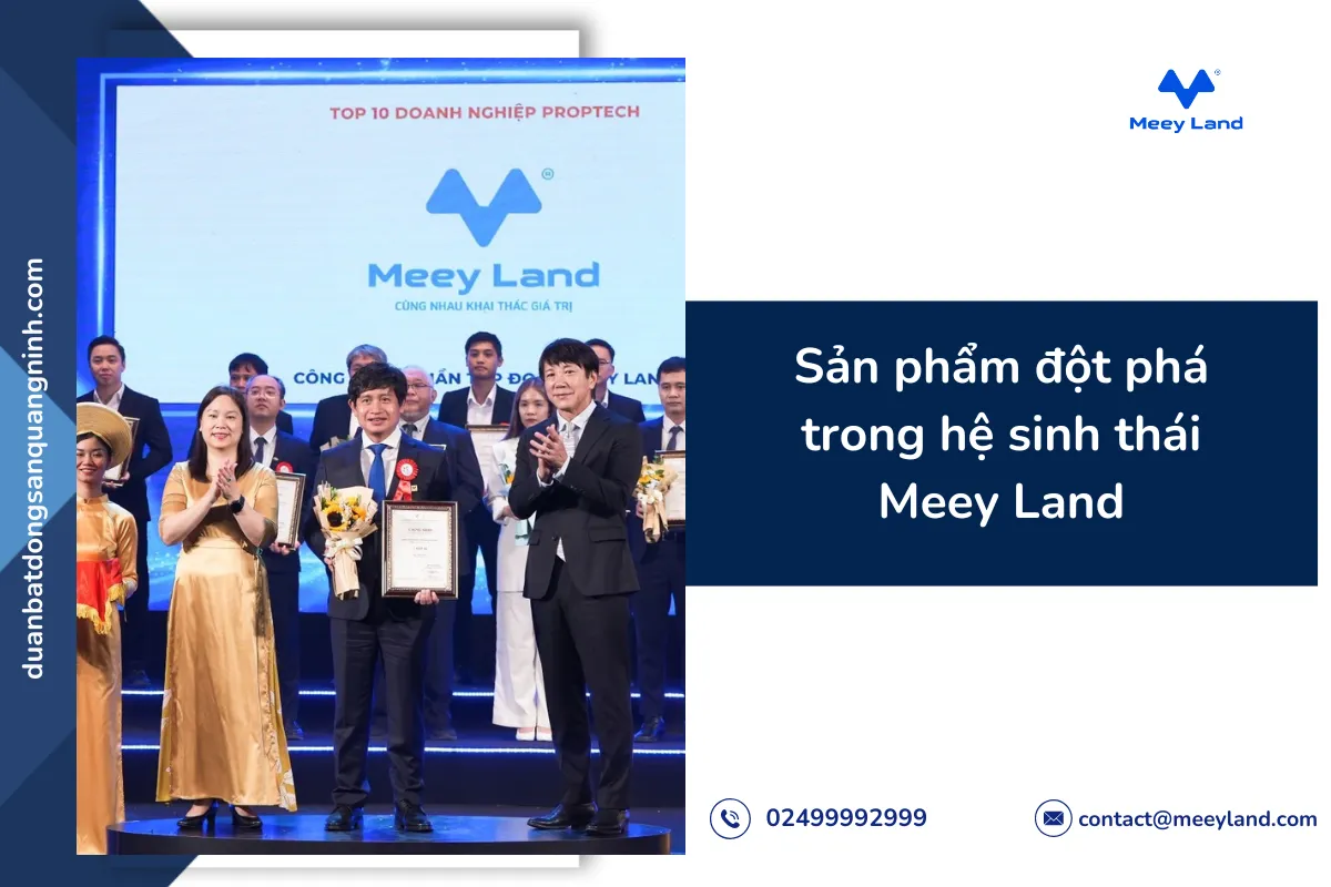 Meey Land đạt Top 10 doanh nghiệp công nghệ số xuất sắc Việt Nam 2023