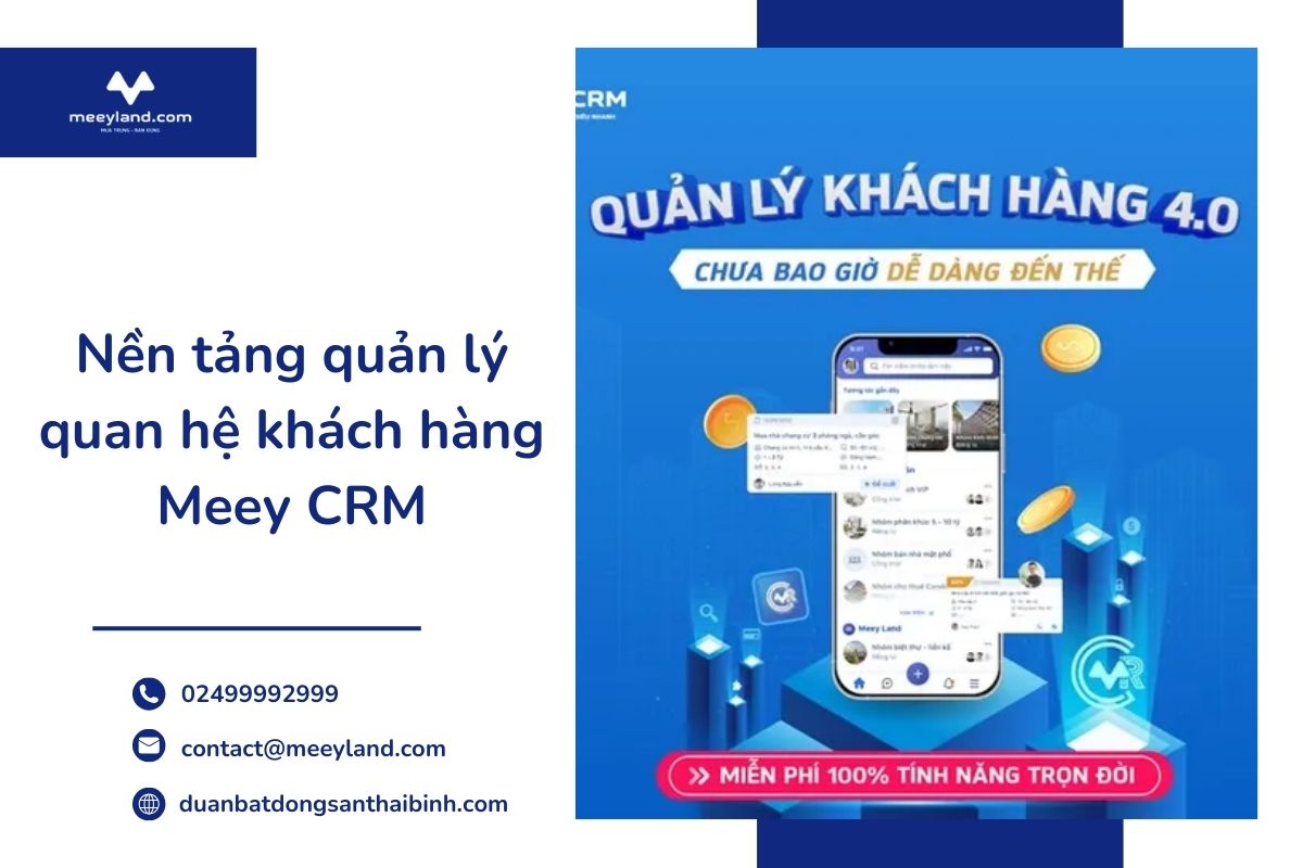 Nền tảng quản lý quan hệ khách hàng Meey CRM