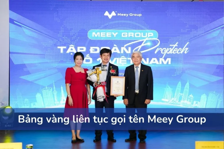 Bảng vàng liên tục gọi tên Meey Group