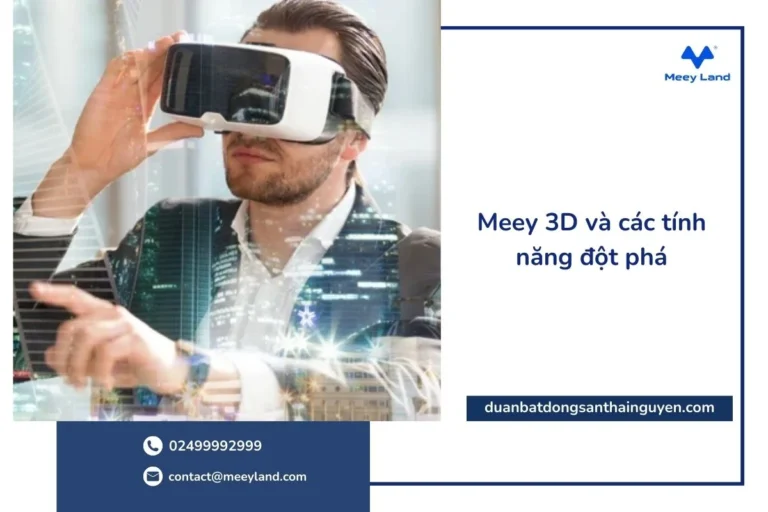 Meey 3D và các ứng dung trong ngành bất động sản