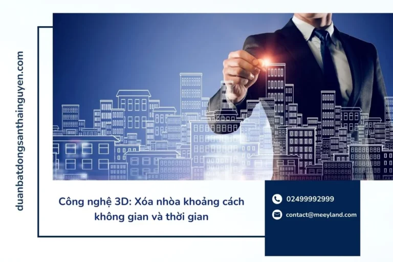 Meey 3D xoá nhoà khoảng cách không gian và thời gian