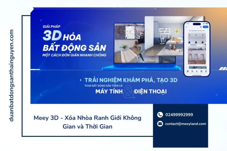 Meey 3D xoá bỏ ranh giới không gian và thời gian