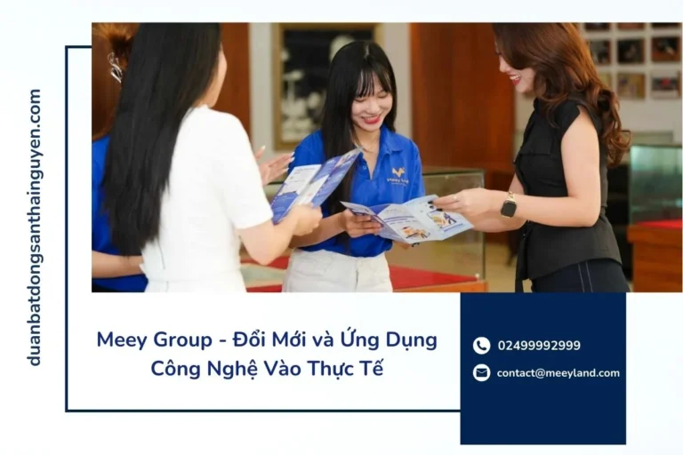 Meey Group đổi mới và ứng dụng công nghệ vào thực tế