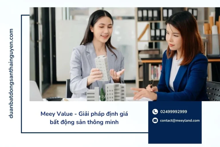 Meey Value giải pháp định giá bất động sản thông minh