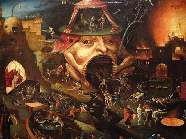 Bức họa Chúa Kitô ở Limbo mô tả sự hỗn mang, được vẽ bởi Hieronymus Bosch.