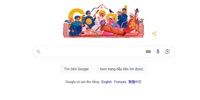 Google vinh danh nghệ thuật Đờn ca tài tử.