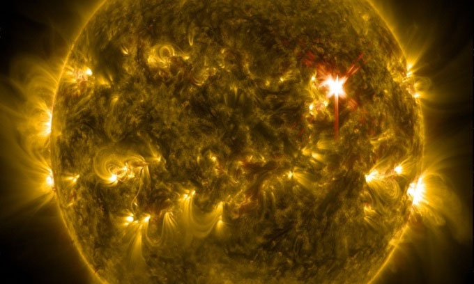 Mô phỏng ngôi sao UY Scuti.