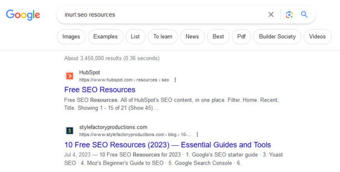 Cách tìm Resources Page