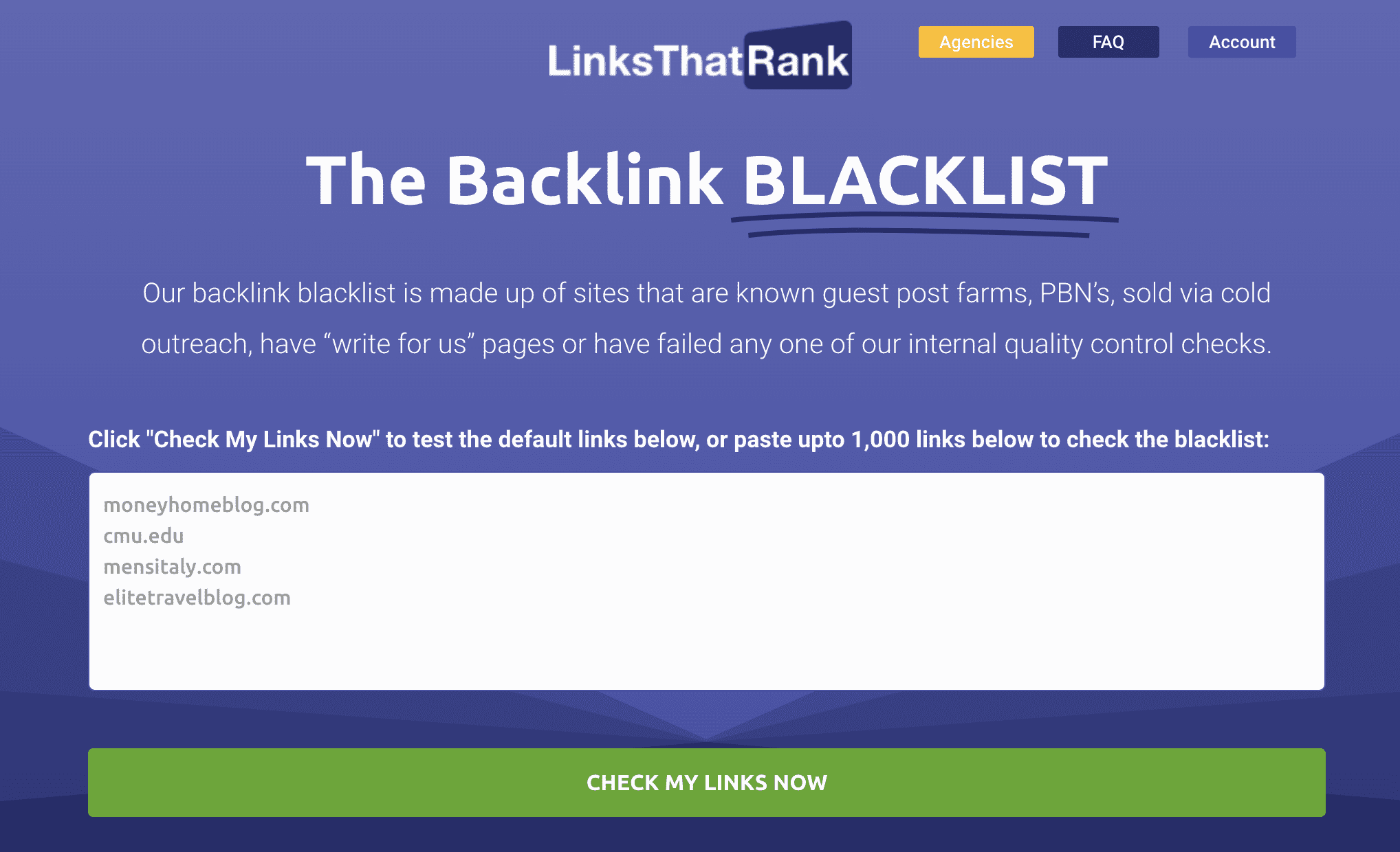 Cách kiểm tra Backlink Blacklist