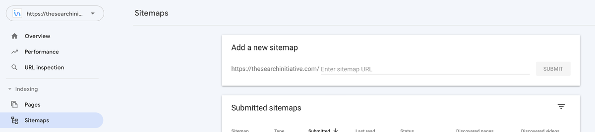 Up Sitemaps lên Google Search Console