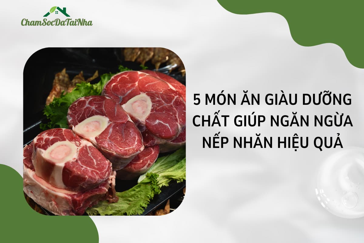 5 món ăn giàu dưỡng chất giúp ngăn ngừa nếp nhăn hiệu quả