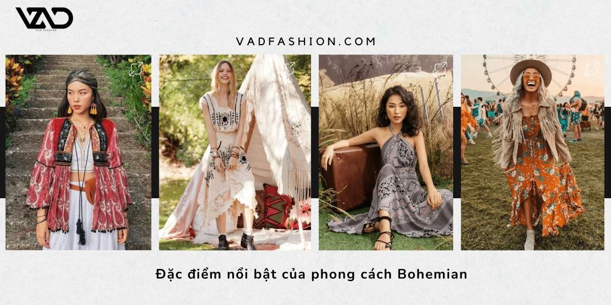 Đặc điểm nổi bật của phong cách Bohemian