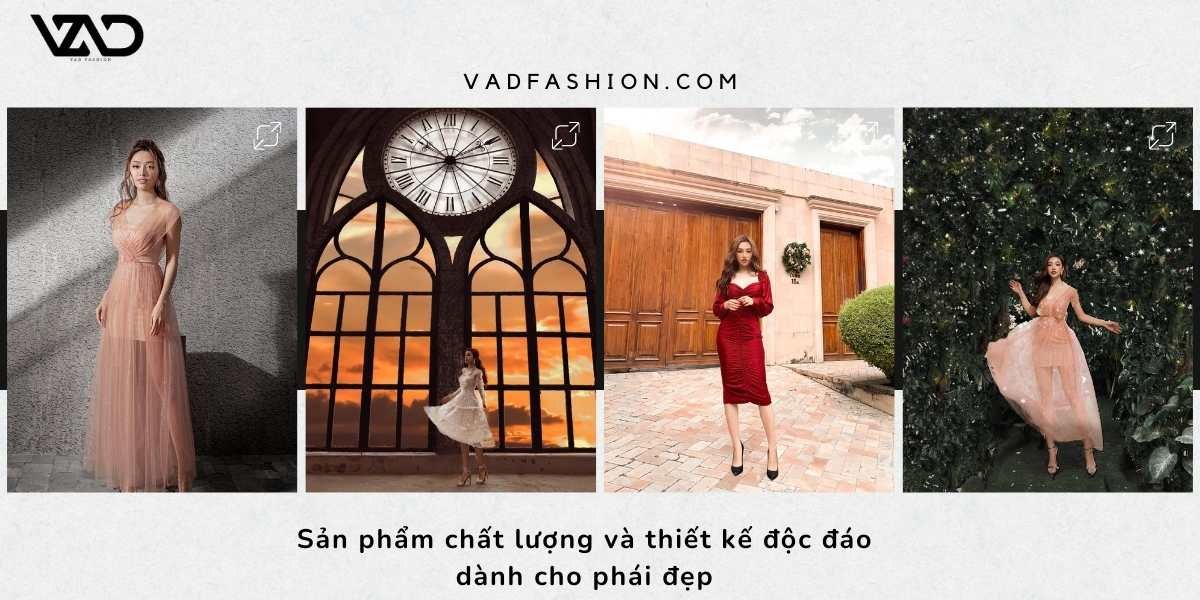 Sản phẩm chất lượng và thiết kế độc đáo dành cho phái đẹp