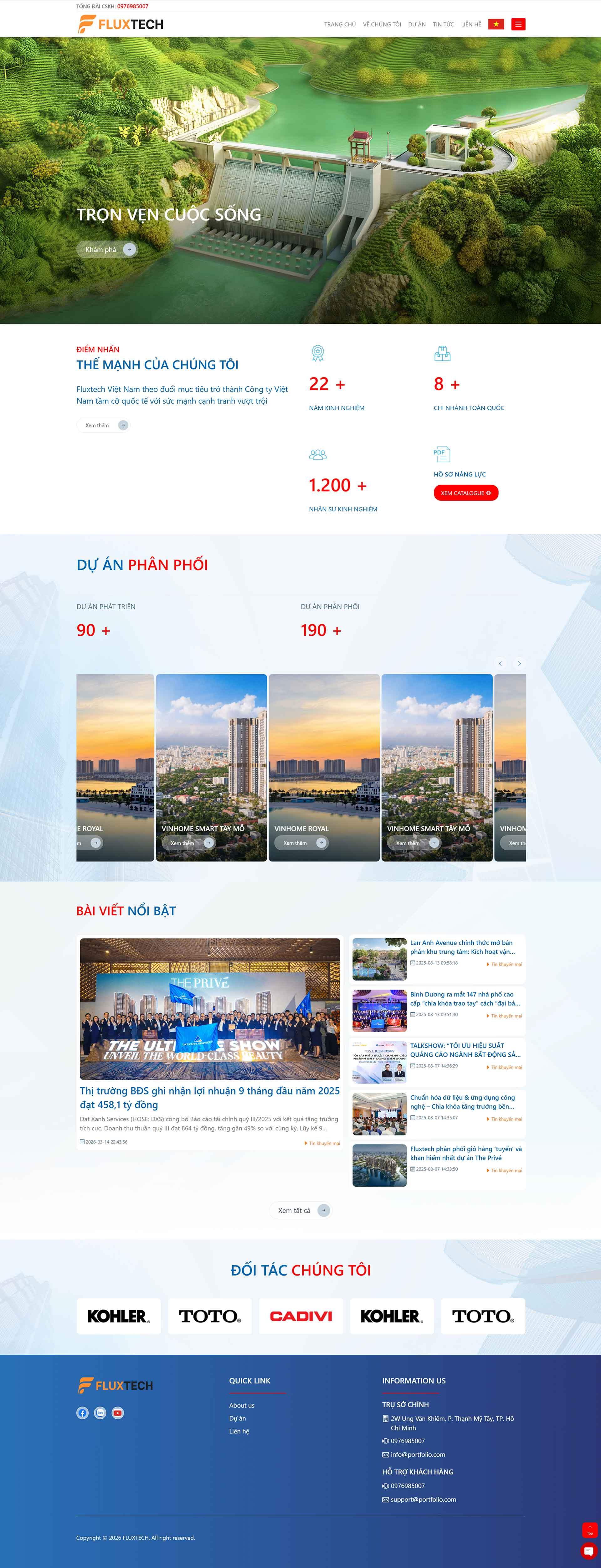 Mẫu Website Bất Động Sản Chuyên Nghiệp – Giải Pháp Tối Ưu Chuyển Đổi Cho Doanh Nghiệp
