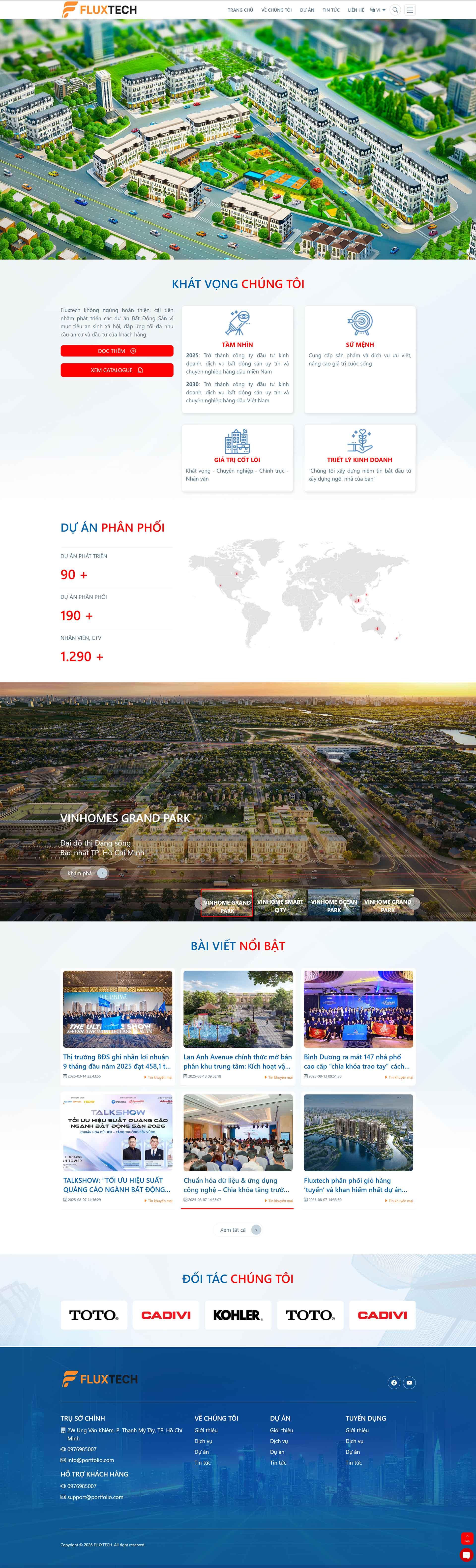 Thiết Kế Website Bất Động Sản Chuẩn SEO – Tăng Traffic, Chốt Sale Hiệu Quả