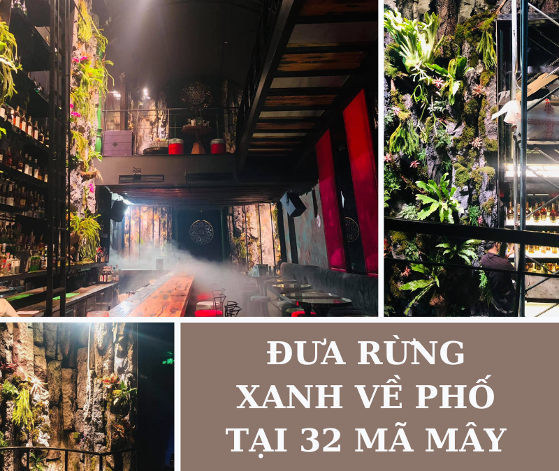 [Nhật ký] Dự án đã triển khai: Greenteck triển khai và hoàn thiện công trình cải tạo không gian quán bar Hybra Ultra Lounge – 32 Mã Mây, Hà Nội