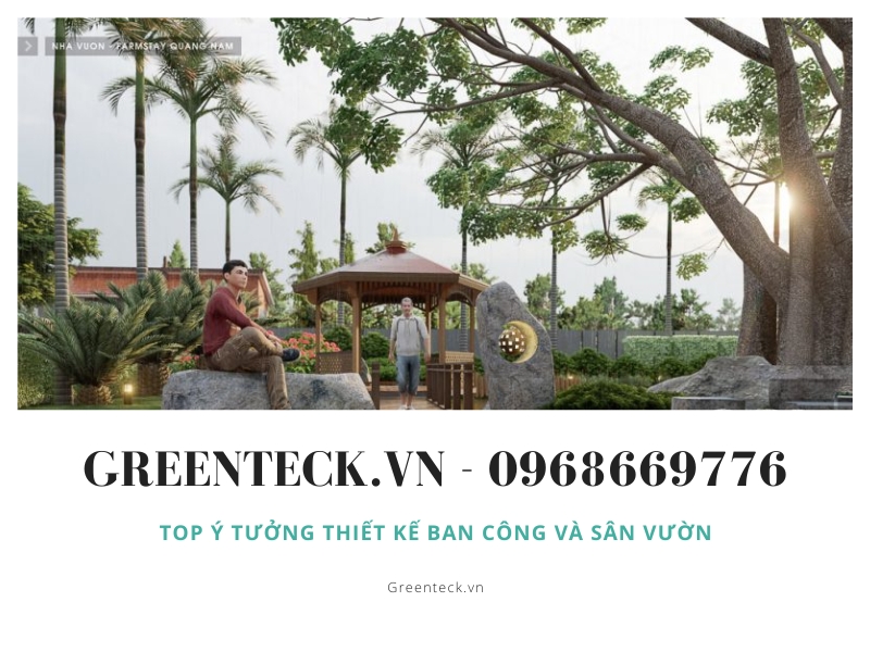 Bản vẽ thiết kế sân vườn nhà quê phong cách Farmstay